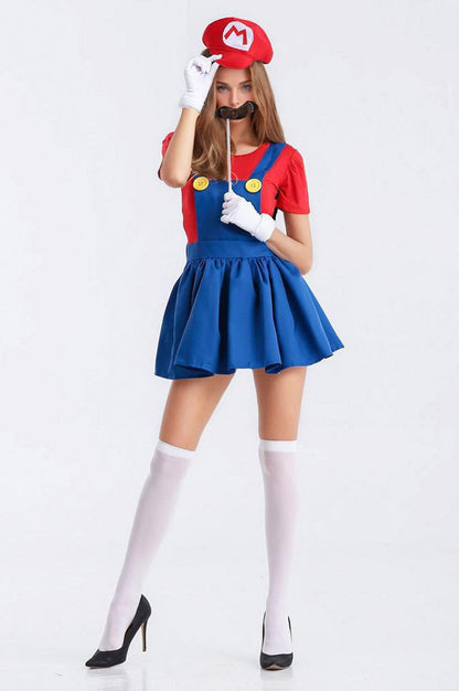 Sexy Mario Costume Silea